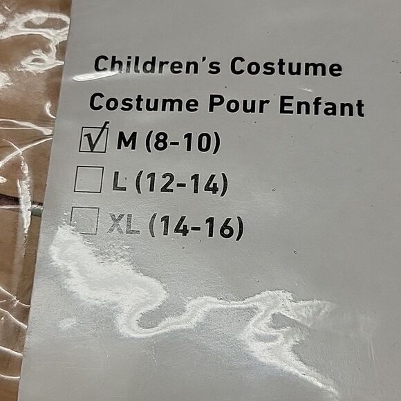 Alterego child's Red Devil Halloween Costume (sz M 8-10) - Picture 8 of 8